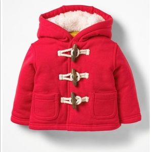 Mini Boden Shaggy-lined Duffle Coat